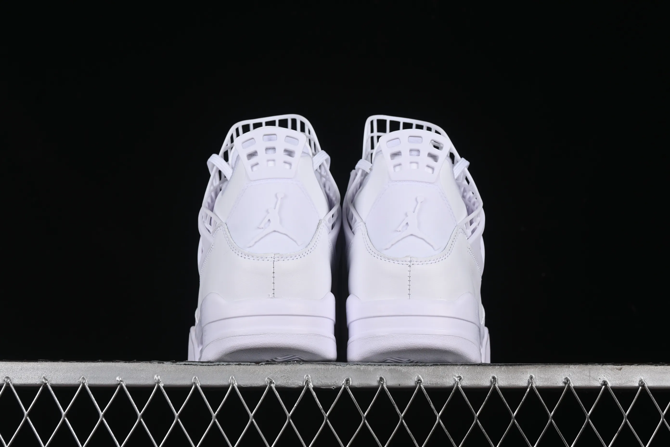 All Categories Air Jordan Jordan Series Basketball Shoes Air Jordan 4 Air Jordan 4 "Net" AJ4 Joe 4 Grid White Retro Basketball Shoes FV7251-107